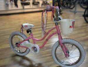 The ultra-trick $35 Chain Reaction Scoot-Bike conversion, available with any kids coaster brake bike we sell!